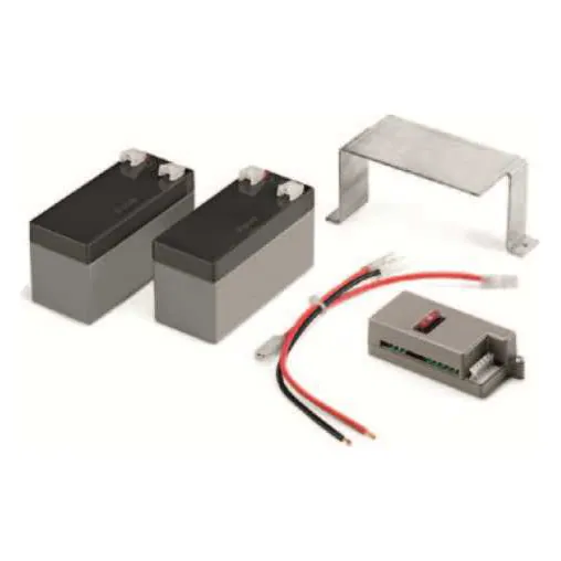Beninca battery backup kit for the BULL R, two batteries with the bracket and cable