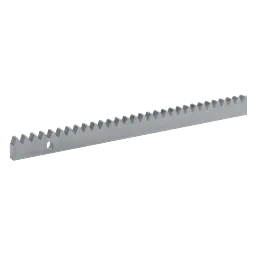 Length of steel gear rack of the kind a BULL slide operator drives