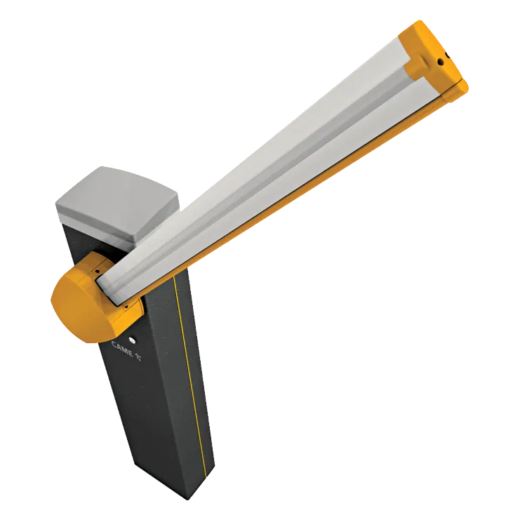CAME GARD PT brushless barrier with its boom raised