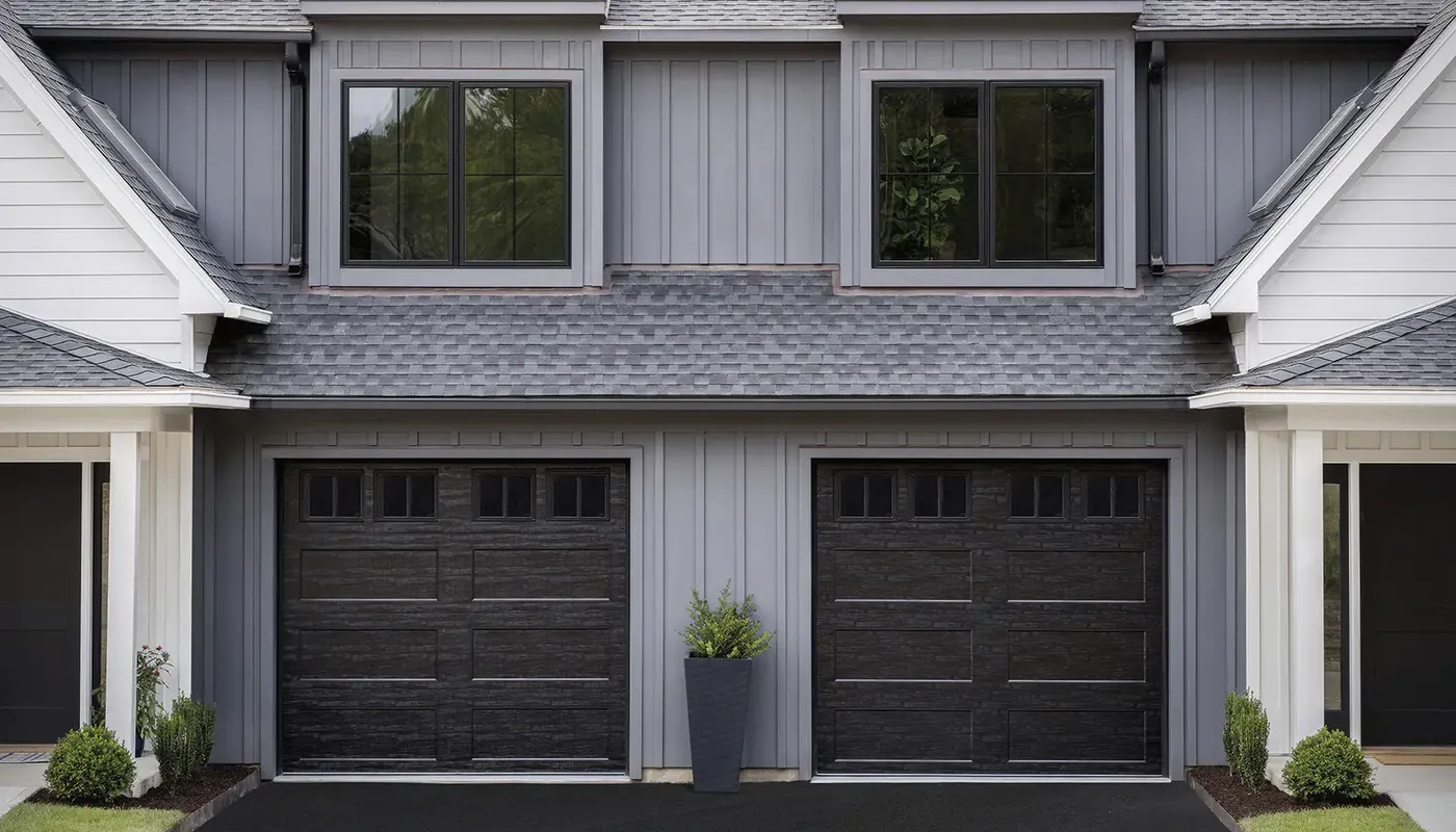 Clopay Bridgeport steel garage door