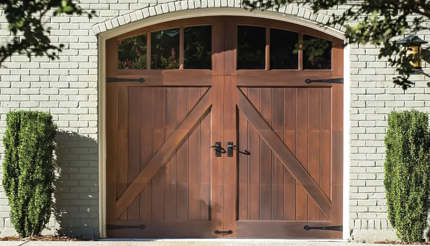 Clopay Reserve Wood custom garage door