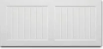 Haas Door 2500 series diseño Ribbed Short Panel