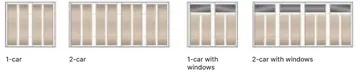 Raynor RockCreeke diseño Bi-fold configurations