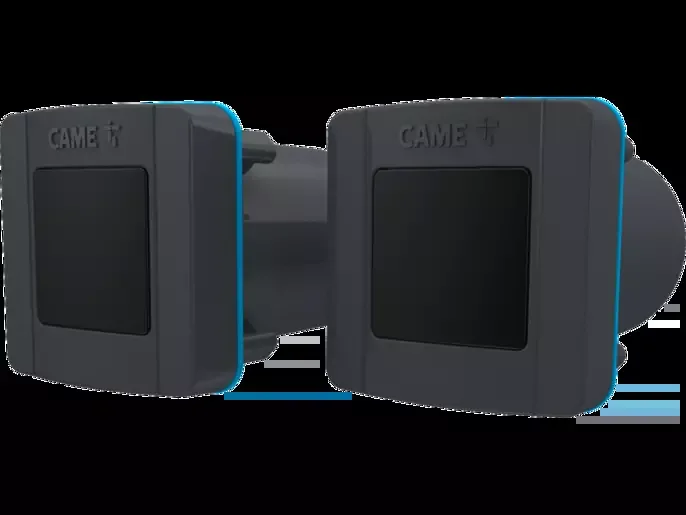 A proximity card reader for a gated entrance