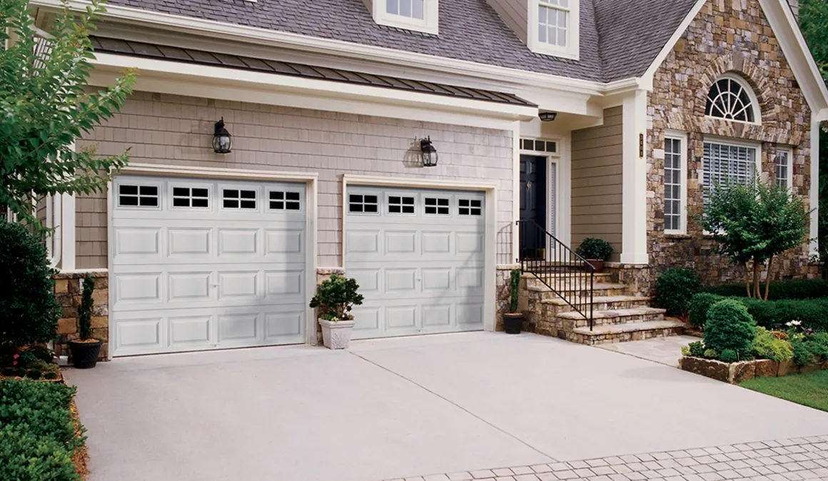 Haas Door classic steel garage door