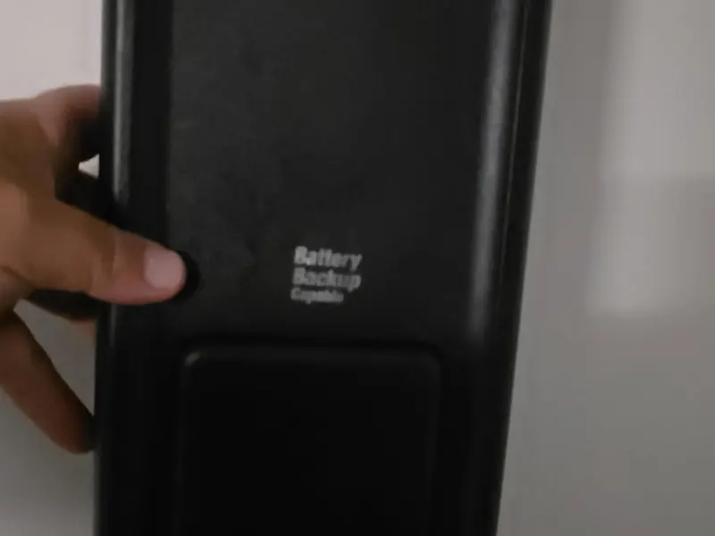 LiftMaster battery backup unit for a garage door opener