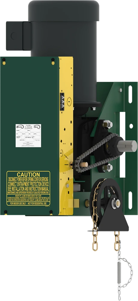Manaras MGH gear head jackshaft operator