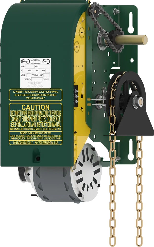 Manaras OMH medium duty jackshaft operator