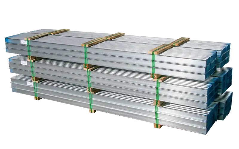 Paquetes de refuerzos de acero galvanizado para puerta de garaje