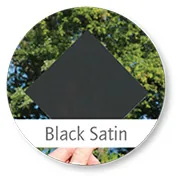 Raynor Aspen Contempra ventana black satin glass