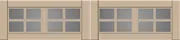 Raynor RockCreeke ventana 2-over-2 pane