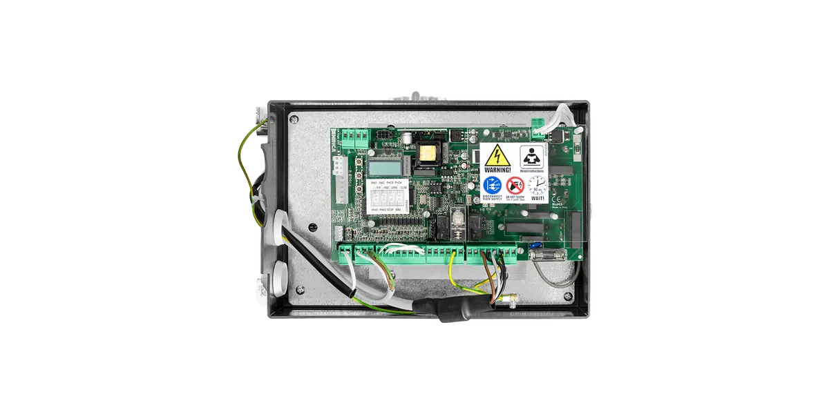 Beninca CP.YAK OTI control board, the control unit for the YAK25 OTI sliding gate operator