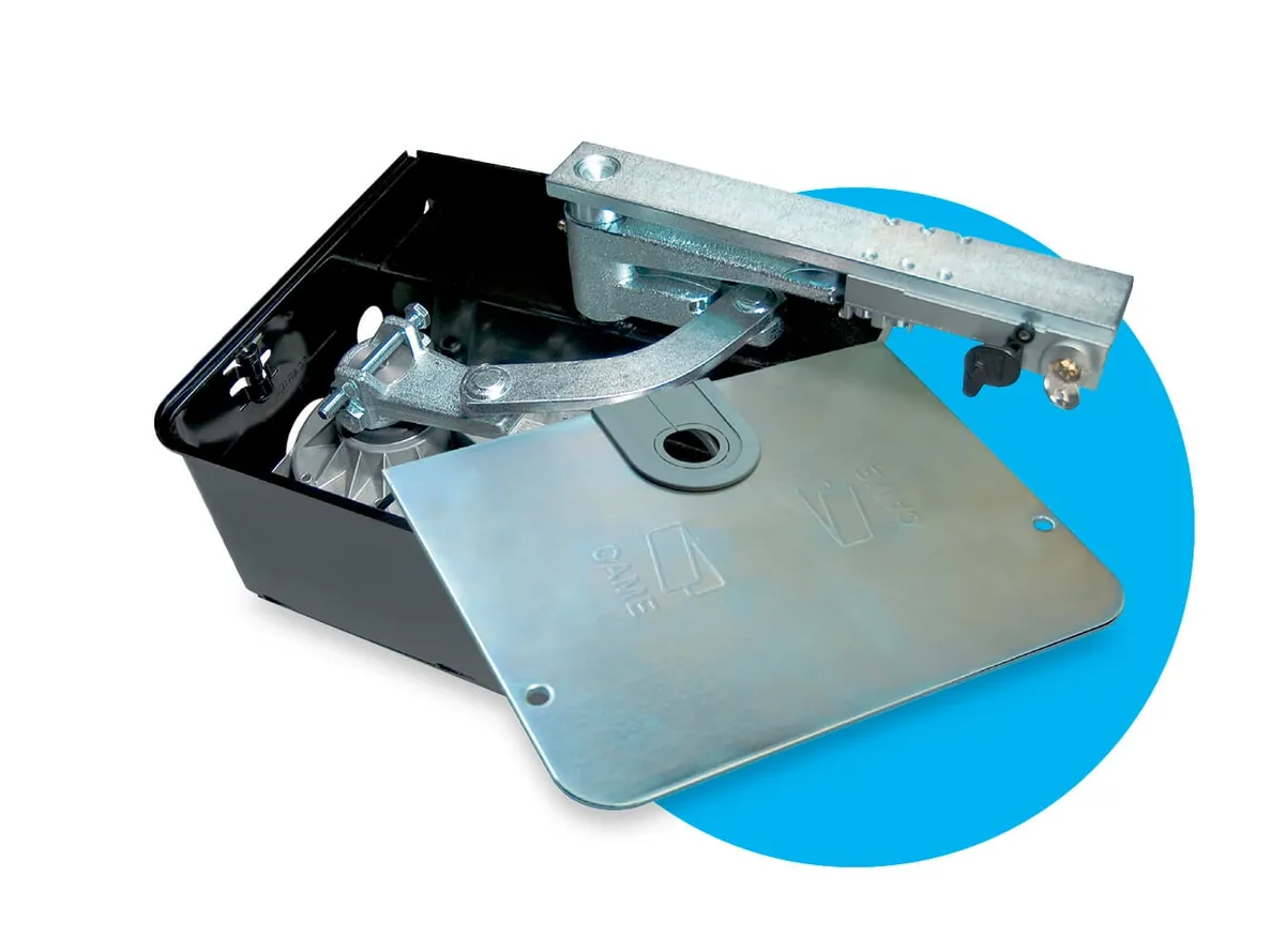 CAME FROG foundation box with the lever arm