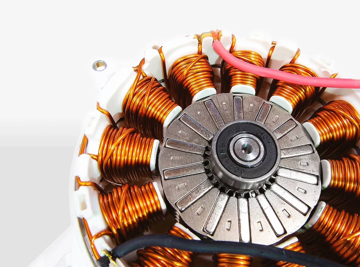 The brushless motor inside the CAME GARD PX