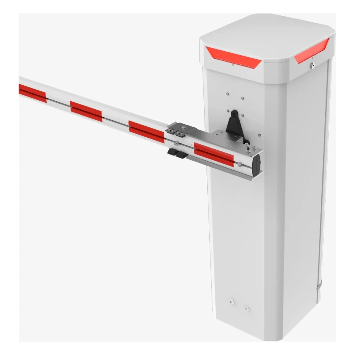 LiftMaster Techna PBG24DC parking barrier with the arm lowered