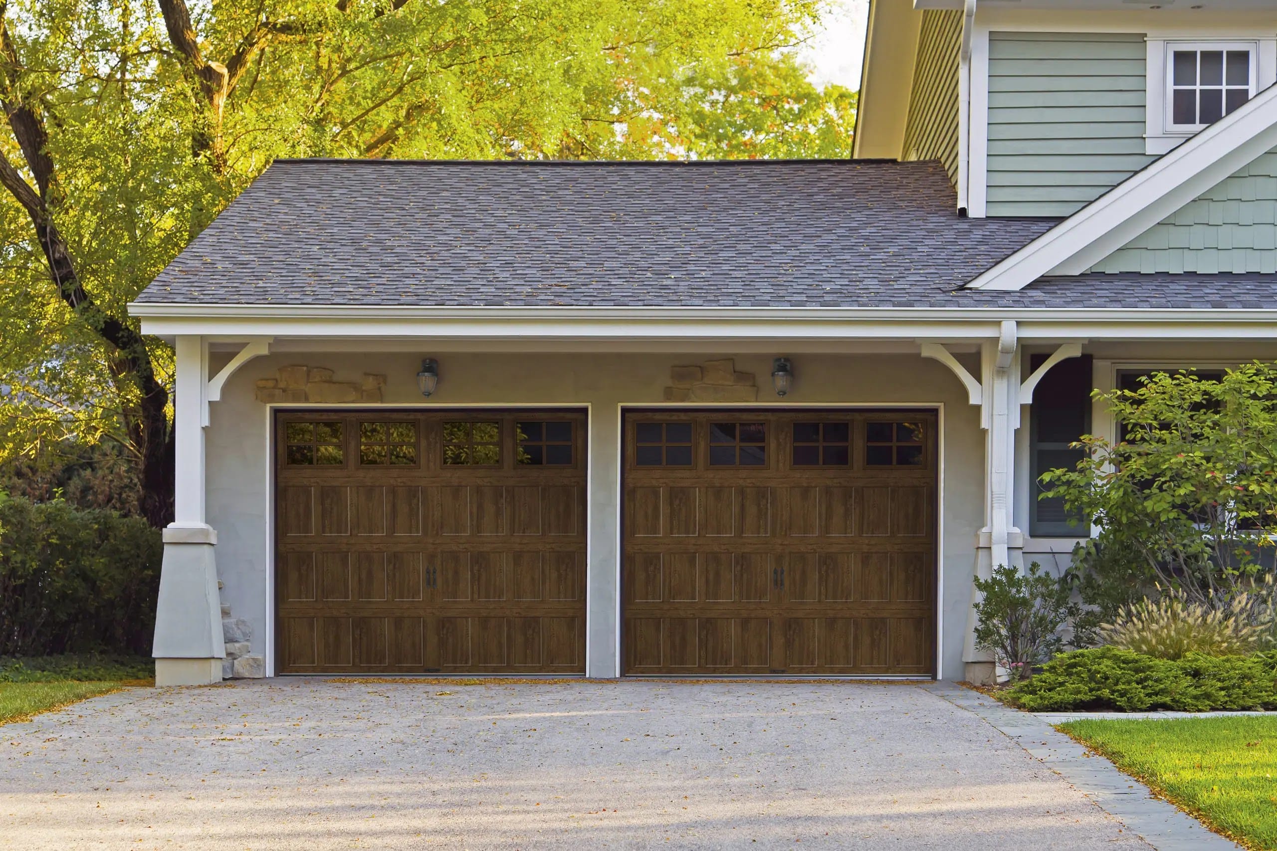 Garage door project completed by CMC Door Service