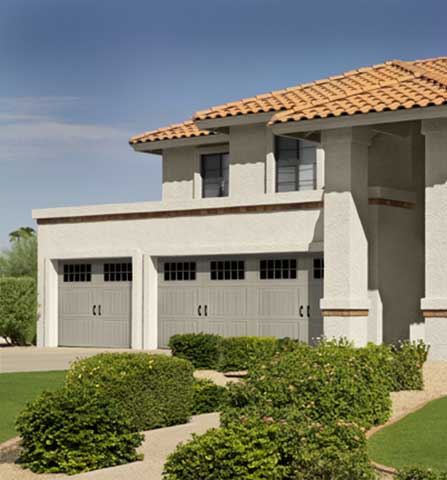 Amarr Classica European-style carriage house garage door