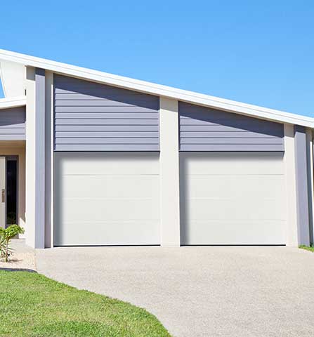 Amarr Heritage flush-panel traditional garage door